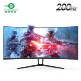 TITAN ARMY 35 inch curved screen 200Hz free sync 21:9 ultra wide band fish screen 2K gaming monitor 144HZ